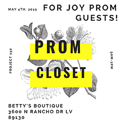 LV Prom Closet